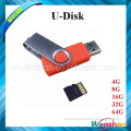 Swivel aluminium USB Flash Drive usb flash memory